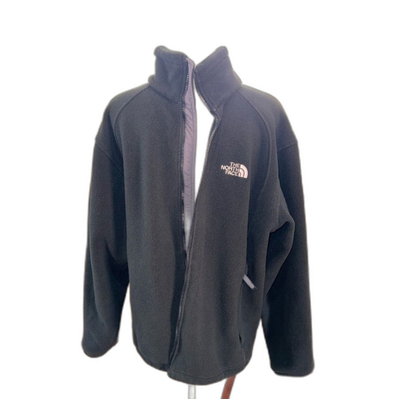 The North Face Black Fleece Jacket Men’s M Full Zip Outdoor Lightweight Casual - Picture 2 of 12